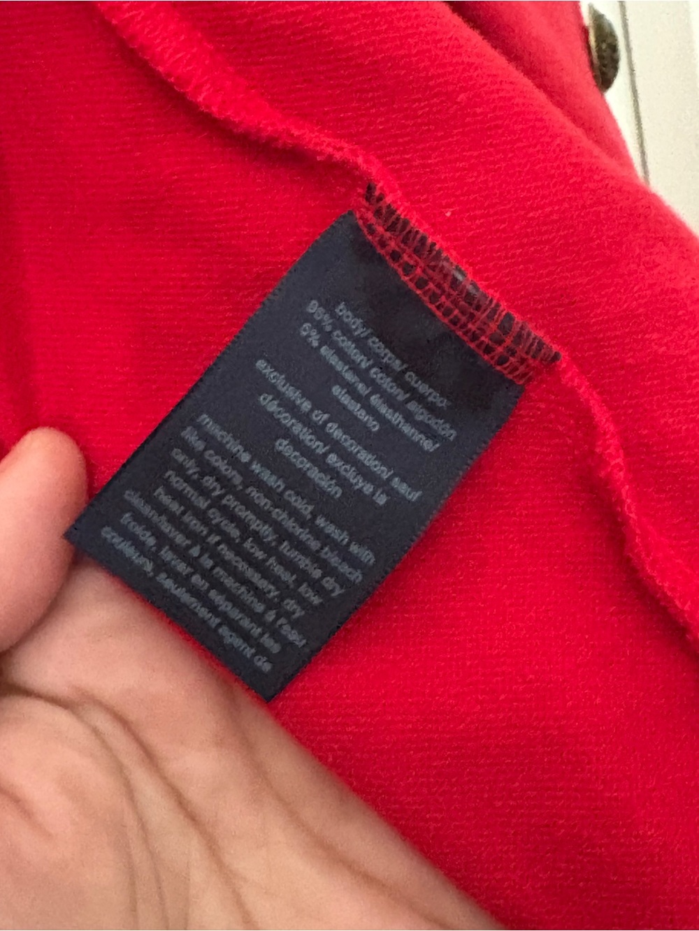 Tommy Hilfiger Women's Red Military-Style Jacket - Picture 3 of 9